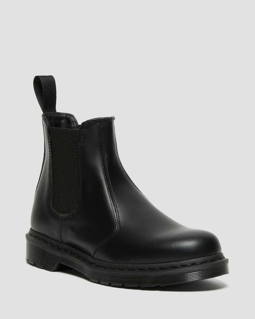 Dr. Martens 2976 Mono Smooth Deri Erkek Chelsea Bot - Bot Siyah |WSXPZ8309|